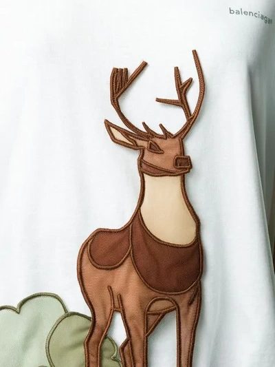 Viktor & Rolf Deer Tulle Top In Green
