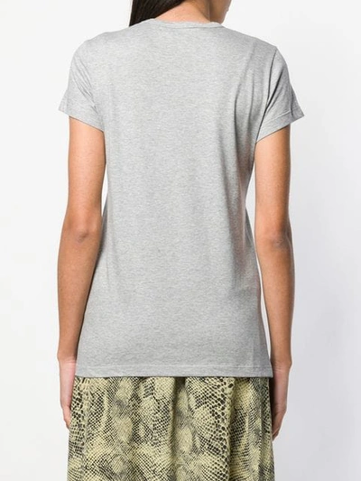 Shop N°21 Logo Printed T-shirt In Grey