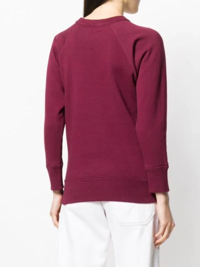 Shop Isabel Marant Étoile Romer Sweatshirt In Red