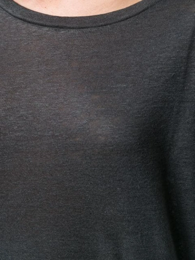 ACNE STUDIOS ELDORA亚麻T恤 - 灰色