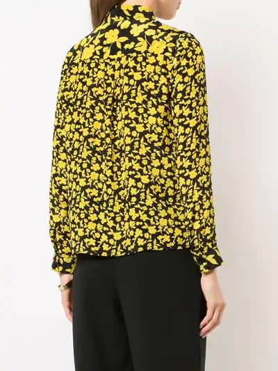 Shop Alice And Olivia Willa Shirt In Black