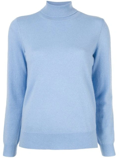 Shop Anteprima Roll Neck Sweater - Blue