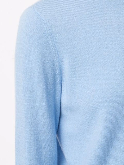 Shop Anteprima Roll Neck Sweater - Blue