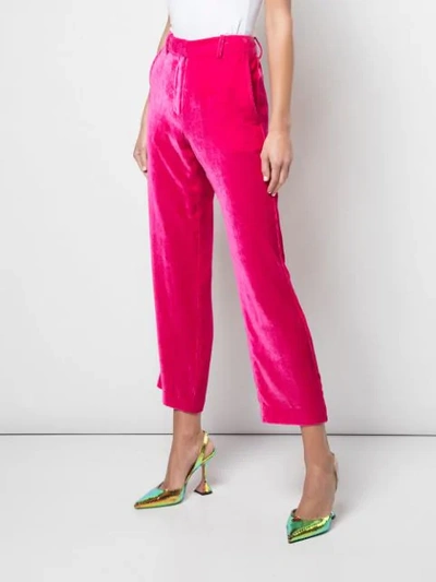 Shop Sies Marjan Willa Fluid Corduroy Trousers In Pink