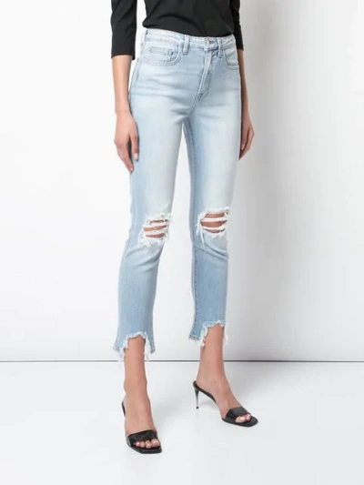 Shop L Agence High Line Skinny Jeans In Blue
