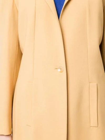 Pre-owned Celine Setup Suit Jacket Skirt In Brown