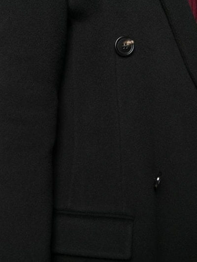 Shop Bottega Veneta Icon Long Coat In Black