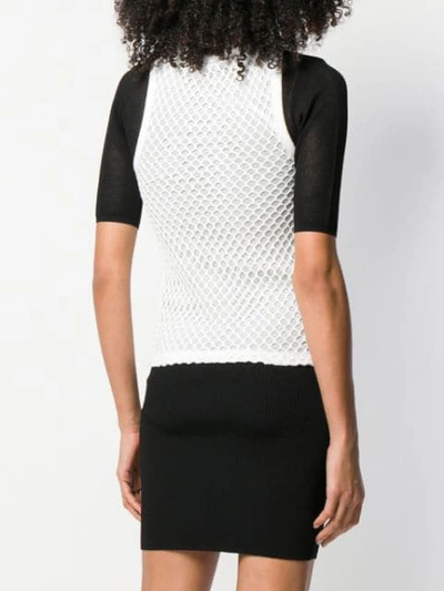 Shop Alexander Wang T Mesh Tank Top In White