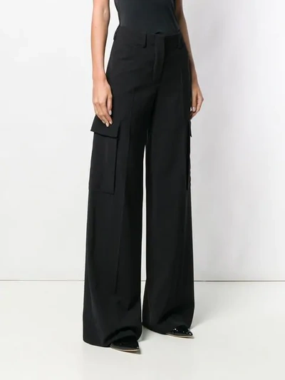 Shop Sonia Rykiel Wide-leg Trousers In Black