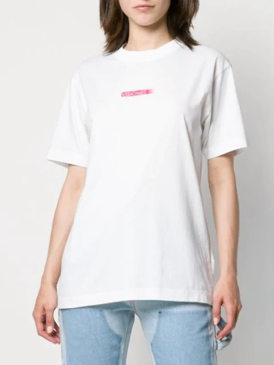 Shop Marcelo Burlon County Of Milan Peligro T-shirt In White