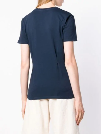 Shop Frenken Basic Short Sleeved T-shirt In Blue