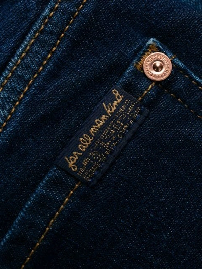 7 FOR ALL MANKIND STRAIGHT-LEG JEANS - 蓝色