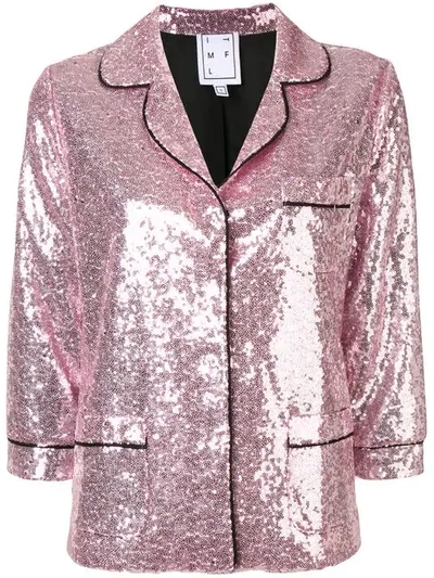 Shop In The Mood For Love Sofia Blazer In Pink