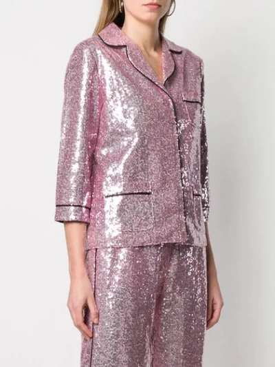Shop In The Mood For Love Sofia Blazer In Pink