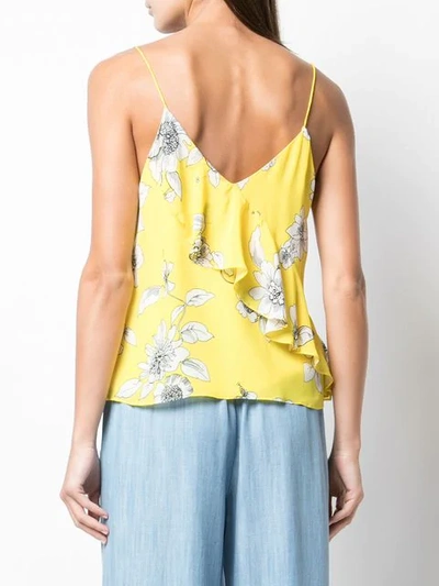 Shop Alice And Olivia Lavonia Camisole Top In Yellow