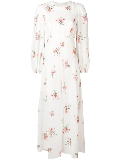 Shop Zimmermann Heathers Maxi Dress In White