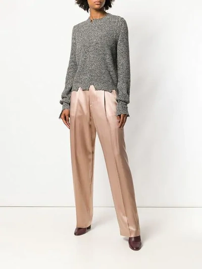 Shop Joseph Riska Trousers In Pink