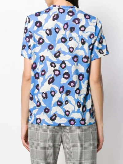 CHRISTIAN WIJNANTS PRINTED T-SHIRT - 蓝色