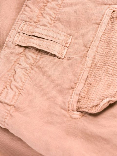 Shop Cotélac High Rise Buttoned Shorts - Neutrals