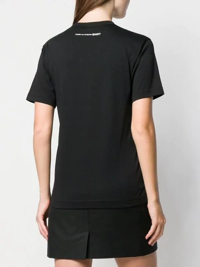 Shop Comme Des Garçons Shirt Classic Crewneck T-shirt In Black