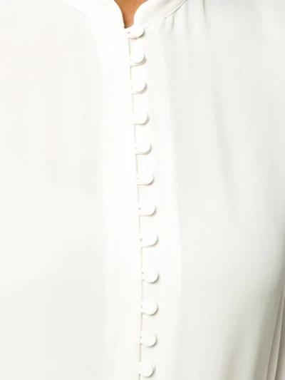 FILIPPA-K 半透明纽扣罩衫 - 白色