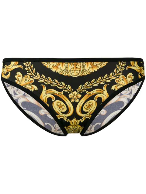 versace print bikini