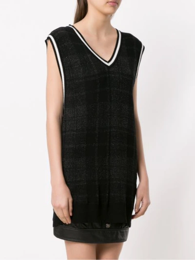 Shop Andrea Bogosian Knitted Dress - Black