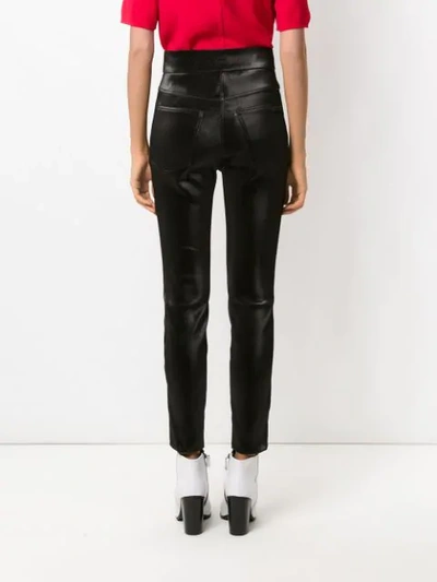 Shop Dolce & Gabbana Cropped Trousers In Black