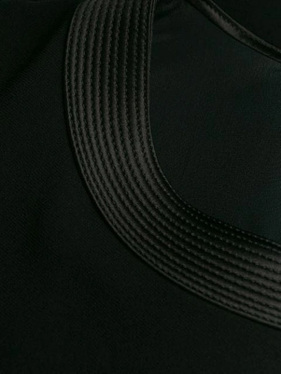 VERSACE SIDE BUTTON SHORT DRESS - 黑色