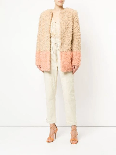 Shop Alice Mccall Talk Of The Town Jacket In Neutrals
