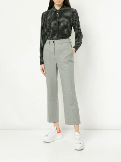 Shop Equipment Essential Polka Dot Shirt In Black