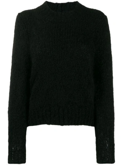 Shop Isabel Marant 'ivah' Pullover In Black
