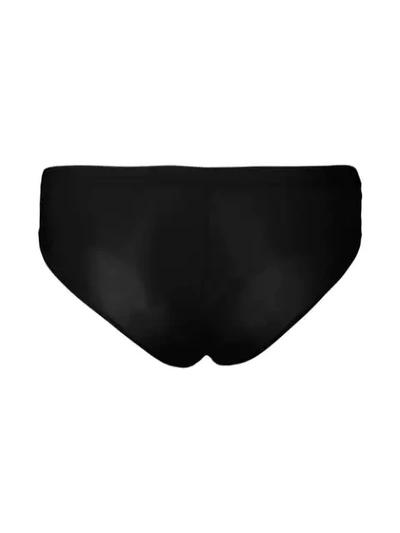 Shop Marlies Dekkers Brazilian Briefs In Black