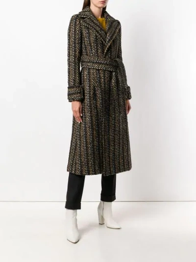 Shop Goat Gladstone Tweed Coat - Black