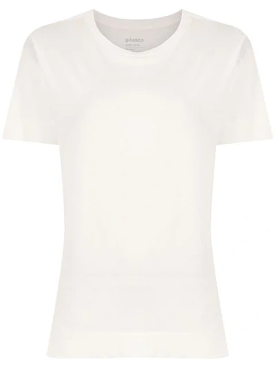 Shop Osklen Plain T-shirt In White