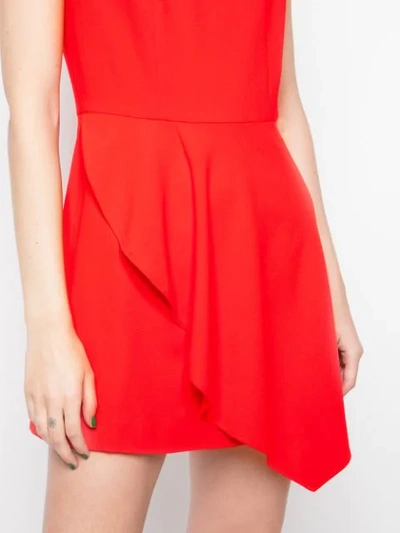 Shop Alice And Olivia Callie Sleeveless Dress In Red