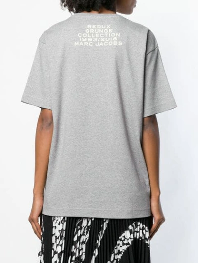 Shop Marc Jacobs R. Crumb Print T-shirt In Grey