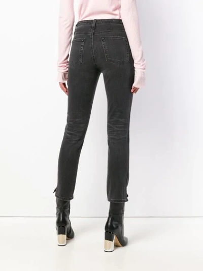 Shop Ag Isabelle High Waist Jeans In Black
