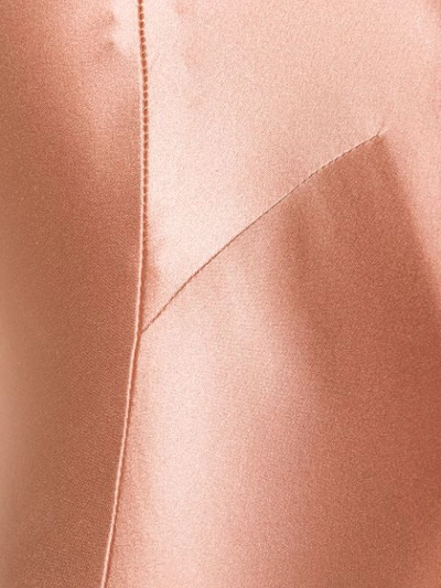 Shop Galvan Pandora Halterneck Dress In Pink