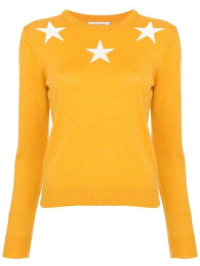 Shop Guild Prime Star Print Sweater In Yellow