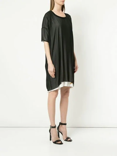 Shop Costume National Tunic Dress In Black