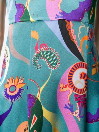 ETRO PRINTED DRESS - 蓝色