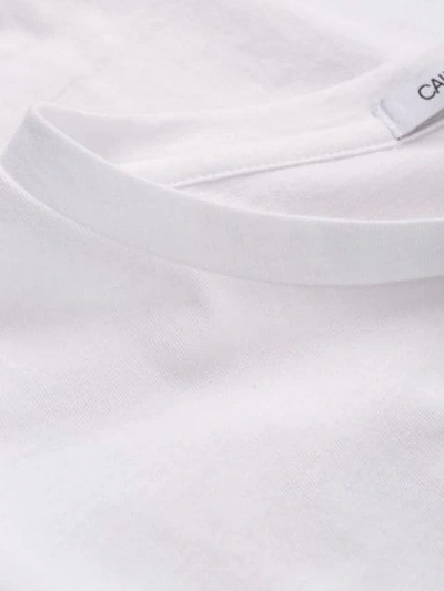 Shop Calvin Klein Jeans Est.1978 Logo Printed T-shirt In White