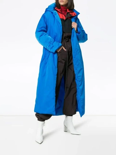 Shop A_plan_application Puffer Coat - Blue