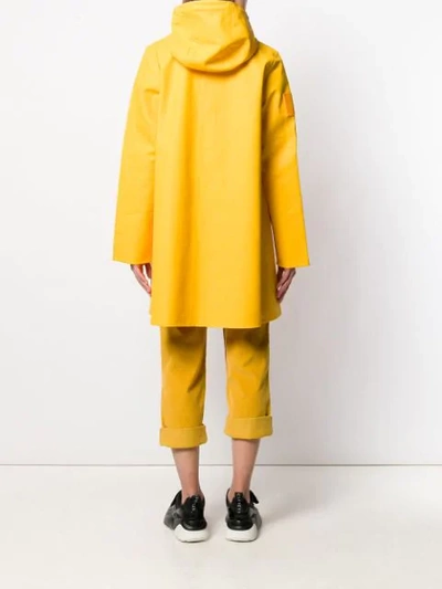 Shop Marc Jacobs X Stutterheim The Raincoat In Yellow