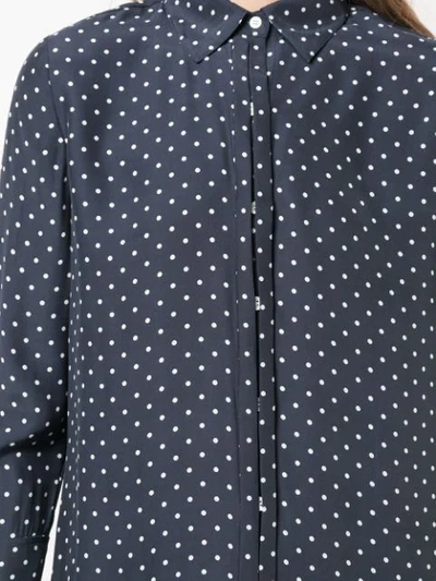 Shop Frame Dotted Shirt In Blue