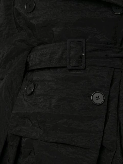 SIMONE ROCHA 超大款双排扣夹克 - 黑色
