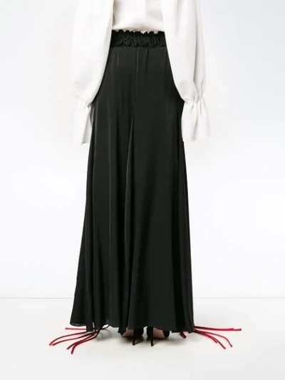 Shop Ellery Milo Long Skirt In Black