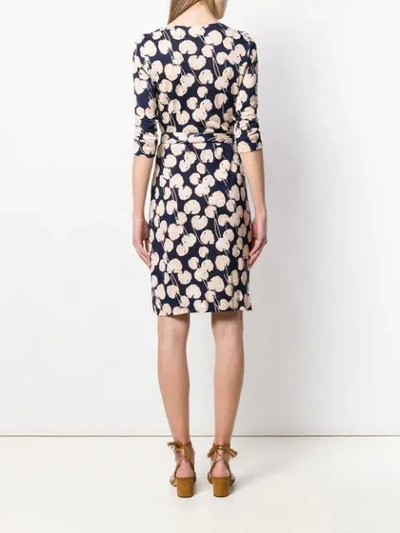 Shop Diane Von Furstenberg New Julian Wrap Dress In Blue