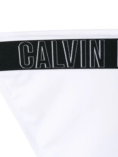 Shop Calvin Klein Bikini Bottoms - White